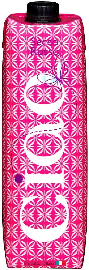 Вино "Ciao" Secco Rosso, Tetra Prism
