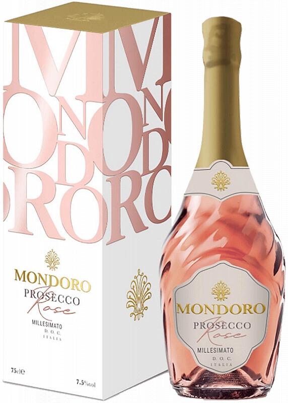 Игристое вино "Mondoro" Prosecco DOC Rose