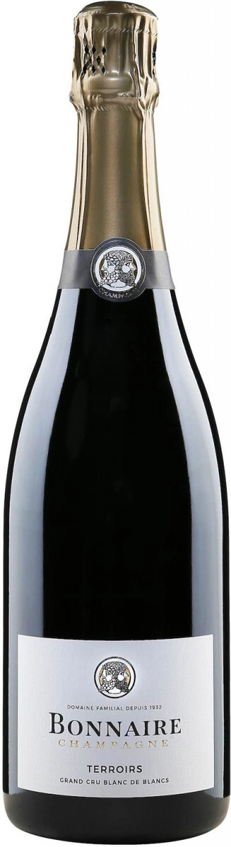 Шампанское Bonnaire, "Terroirs" Grand Cru Blanc de Blancs Extra Brut, Champagne AOC