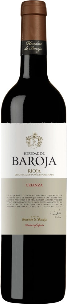 Вино Heredad de Baroja, Crianza, Rioja DOCa