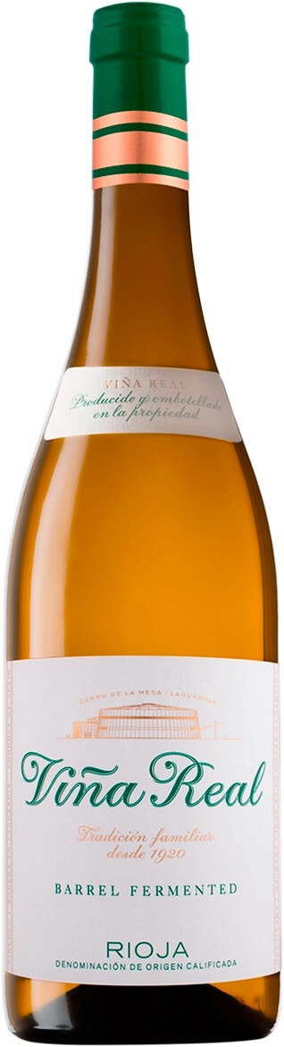 Вино Vina Real, Blanco Fermentado en Barrica, Rioja DOC