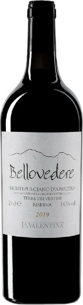 Вино La Valentina, "Bellovedere" Montepulciano d'Abruzzo DOC Terre dei Vestini Riserva