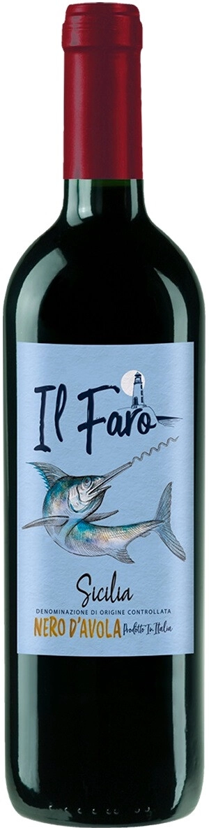 Вино "Il Faro" Nero d'Avola, Sicilia IGT