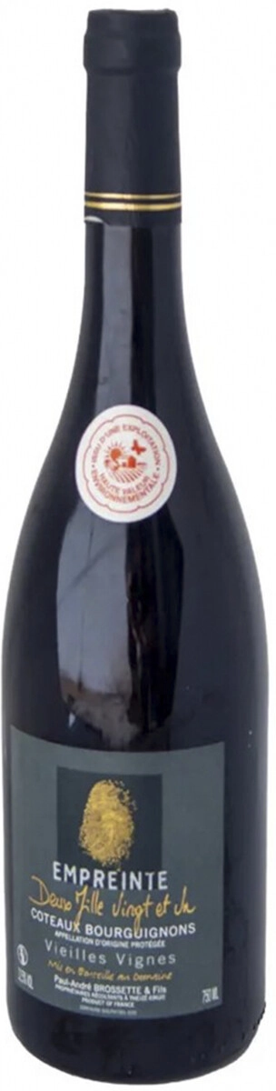 Вино Domaine Paul-Andre Brossette & Fils, "Empreinte", Coteaux Bourguignons Vieilles Vignes AOP
