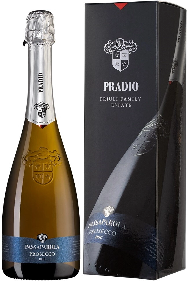 Игристое вино "PassaParola", Prosecco DOC Spumante Brut