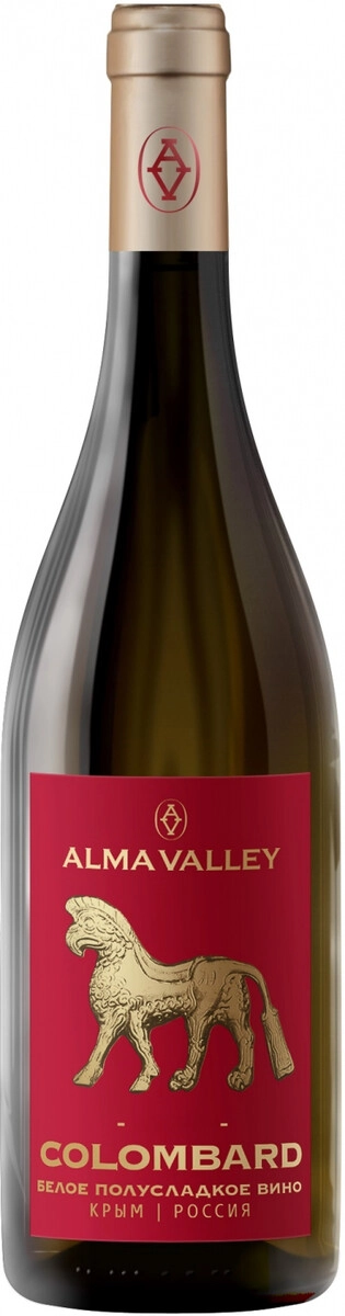 Вино "Alma Valley" Colombard Semi-sweet