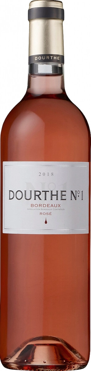 Вино "Dourthe №1" Bordeaux Rose AOC