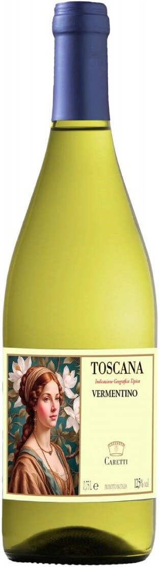 Вино "Caretti" Vermentino, Toscana IGT