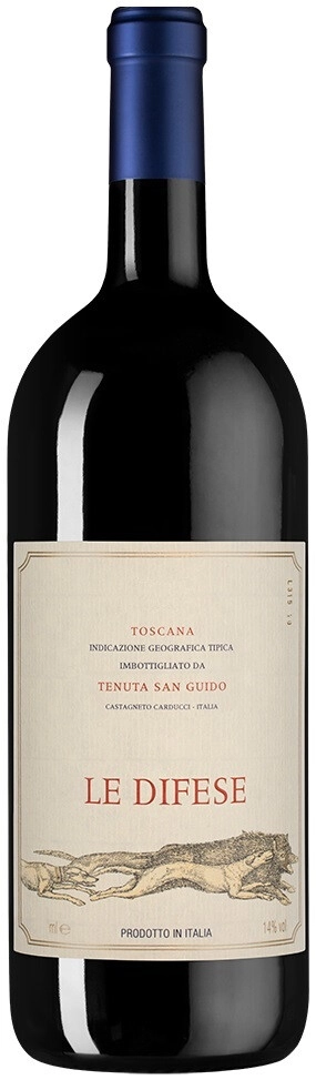 Вино Tenuta San Guido, "Le Difese", Toscana IGT