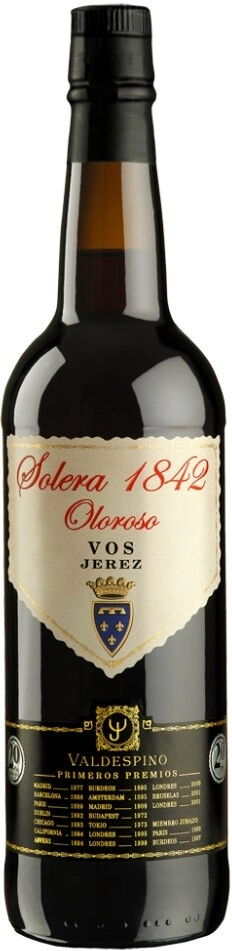 Херес Valdespino Oloroso Solera "1842"