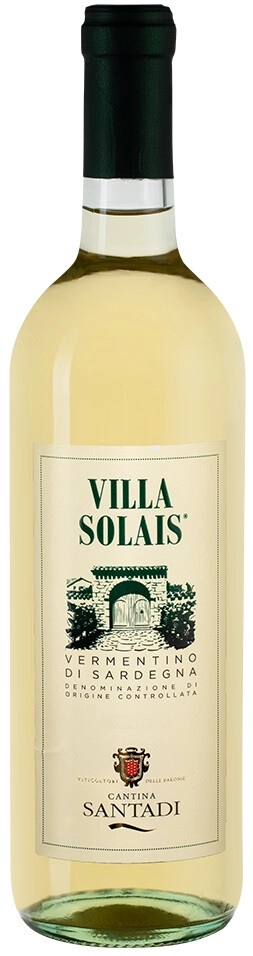 Вино Vermentino di Sardegna DOC "Villa Solais"