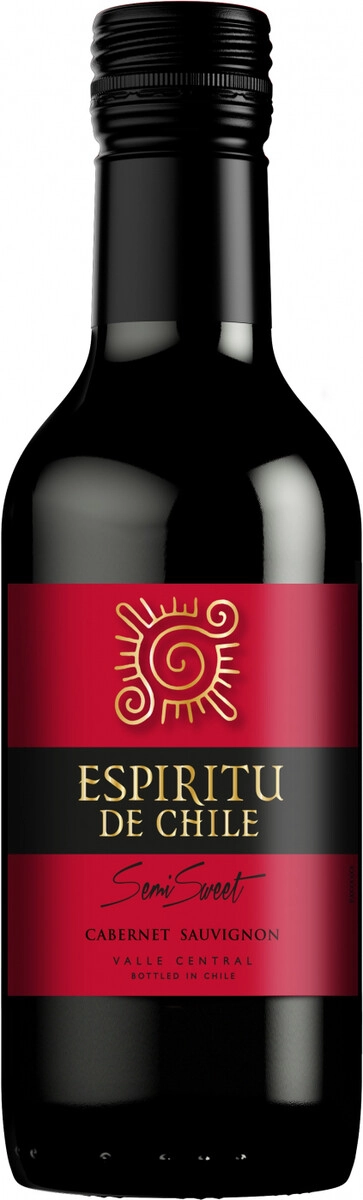 Вино "Espiritu de Chile" Cabernet Sauvignon Semi-Sweet, Valle Central DO
