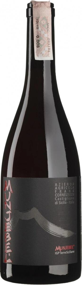 Вино Frank Cornelissen, "Munjebel" Rosso, Terre Siciliane IGP