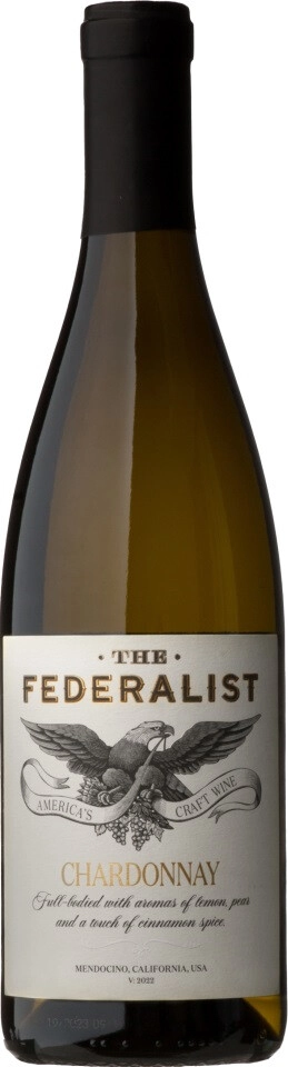 Вино "The Federalist" Chardonnay, Mendocino County