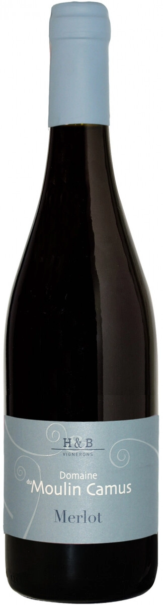 Вино Huteau Boulanger, "Domaine du Moulin Camus" Merlot, Val de Loire IGP