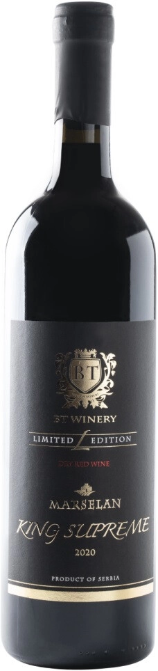 Вино BT Winery, "King Supreme" Marselan