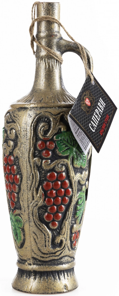 Вино Imedi-96, "Georgia Country Wines" Saperavi, ceramic jug