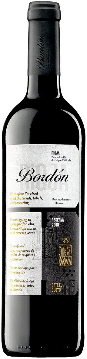 Вино Bodegas Franco-Espanolas, "Bordon" Reserva, Rioja DOCa