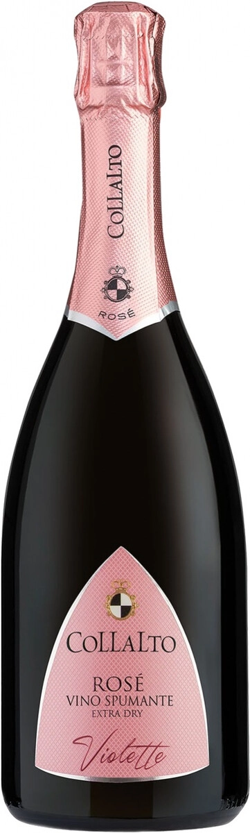 Игристое вино Collalto, "Violette" Rose Extra Dry