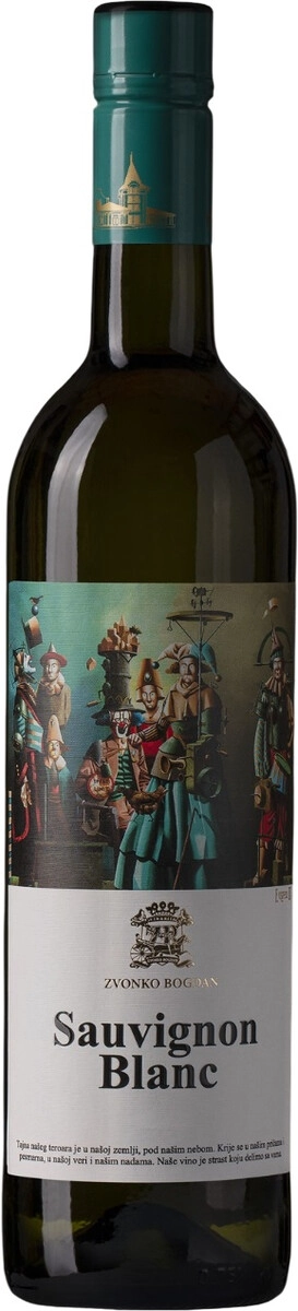 Вино Zvonko Bogdan, Sauvignon Blanc