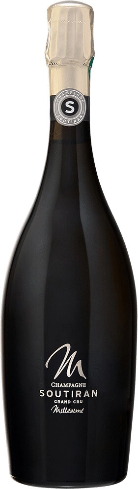 Шампанское Soutiran, Grand Cru Brut Millesime, Champagne AOC
