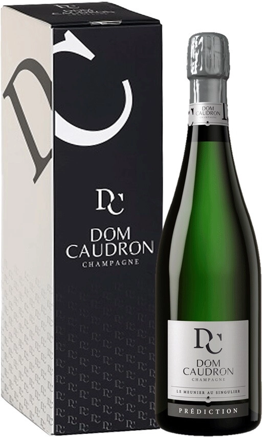 Шампанское Dom Caudron, "Prediction" Brut, Champagne AOC, black