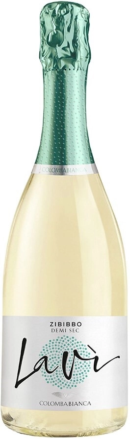 Игристое вино Colomba Bianca, "Lavi" Zibibbo Demi Sec