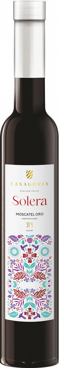 Вино Fanagoria, "Solera" Moscatel Oro