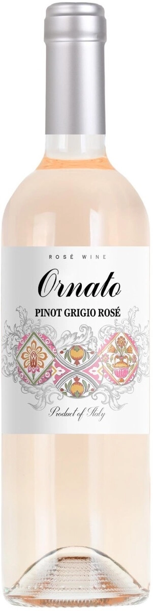 Вино "Ornato" Pinot Grigio Rose, Sicilia IGT