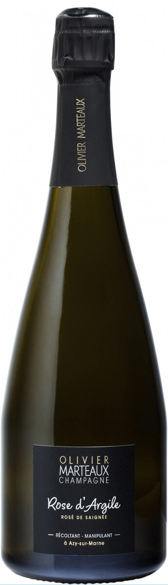 Шампанское Champagne Olivier Marteaux, "Rose d'Argile" Rose de Saignee