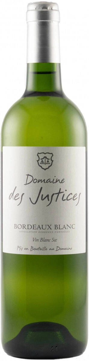 Вино "Domaine des Justices" Blanc, Bordeaux AOC