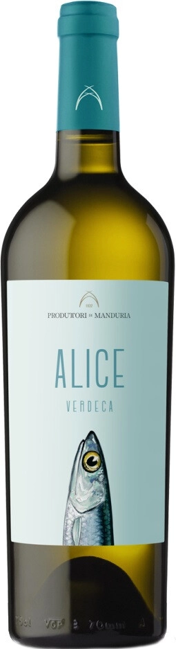 Вино Produttori di Manduria, "Alice" Verdeca, Salento IGT
