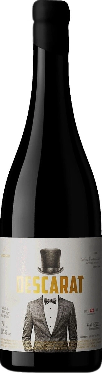 Вино Bodega El Angosto, "Descarat", Valencia DO