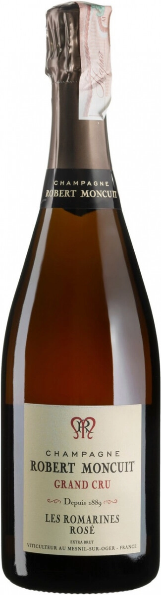 Шампанское Robert Moncuit, "Les Romarines" Rose Grand Cru Extra Brut, Champagne AOC