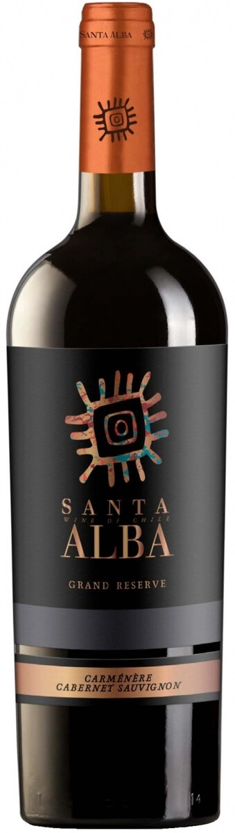 Вино "Santa Alba" Grand Reserve Carmenere-Cabernet Sauvignon