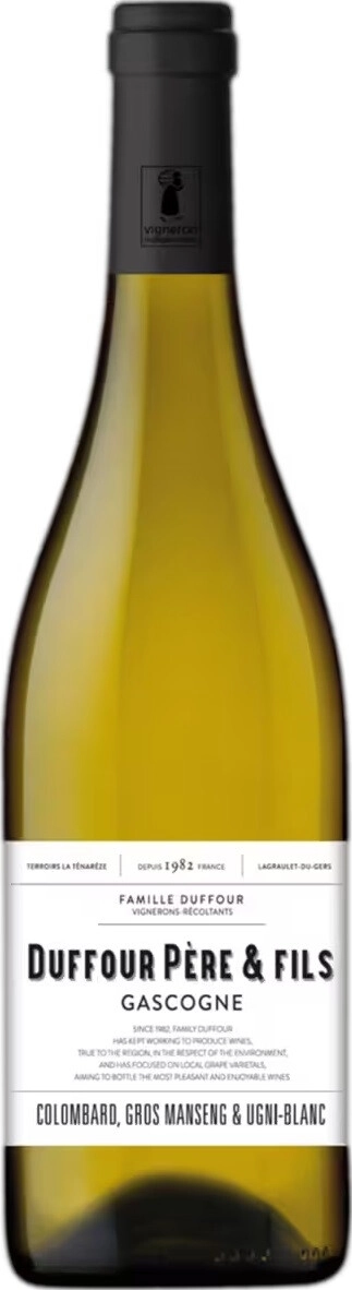 Вино Duffour Pere et Fils, Colombard, Gros Manseng & Ugni Blanc, Gascogne IGP