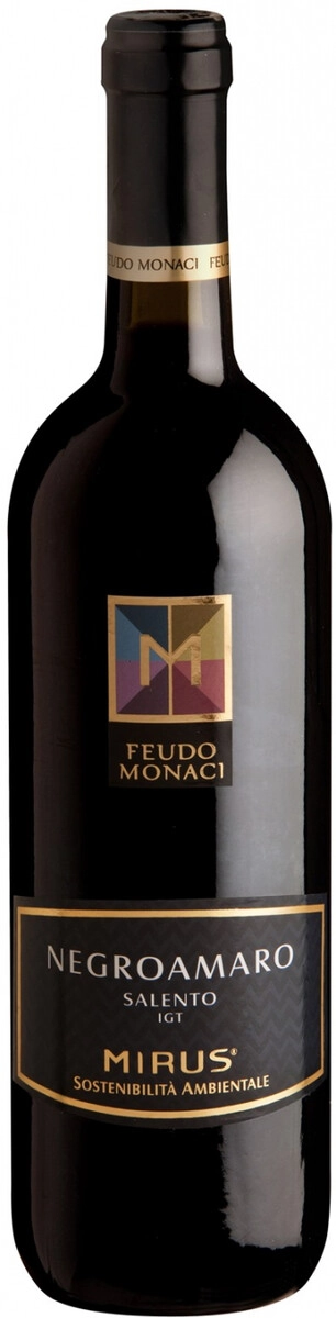 Вино Feudo Monaci, "Mirus" Negroamaro, Salento IGT