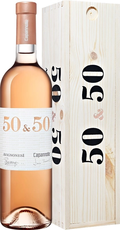 Вино Avignonesi-Capannelle, "50 & 50" Rose, Toscana IGT