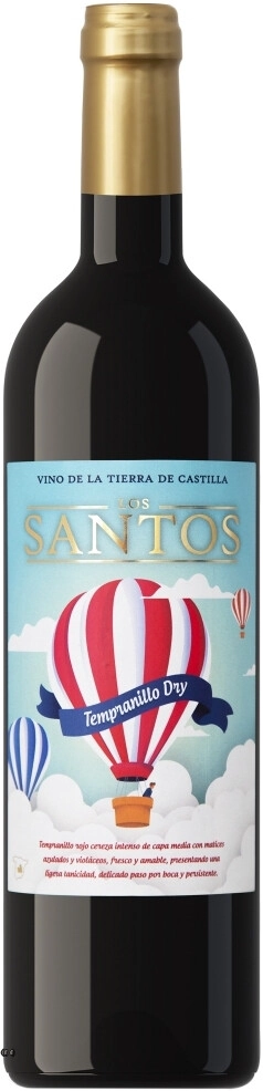 Вино "Los Santos" Tempranillo Dry