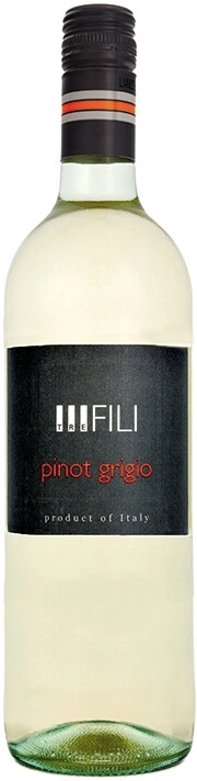 Вино "Tre Fili" Pinot Grigio, Provincia Pavia IGT