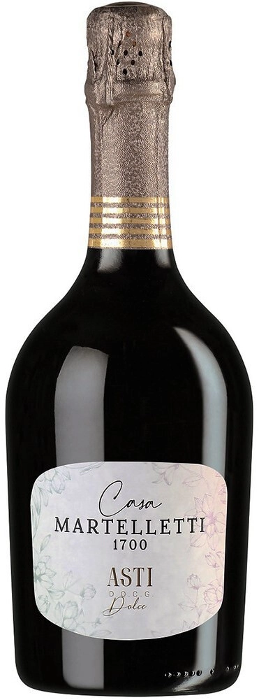 Игристое вино Casa Martelletti, "1700" Asti DOC Dolce