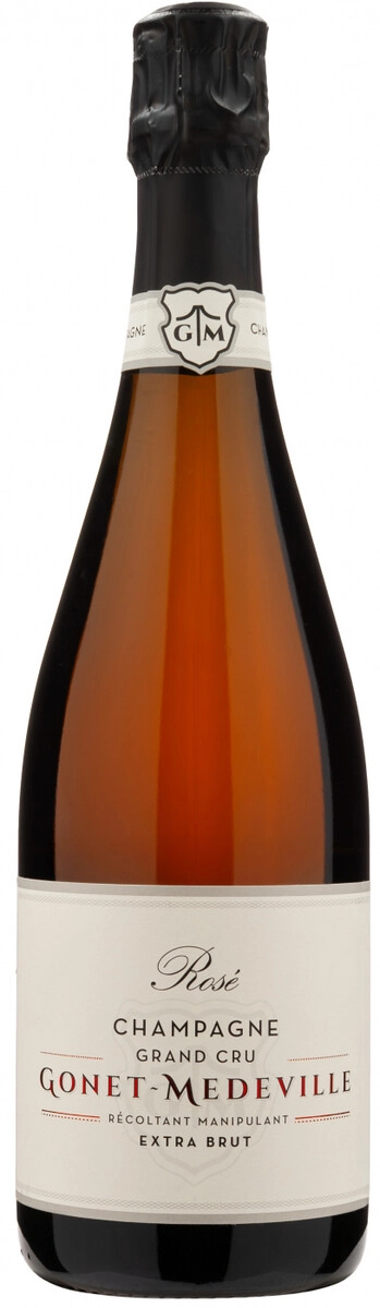 Шампанское Champagne Gonet-Medeville, Rose Grand Cru Extra Brut, Champagne AOC