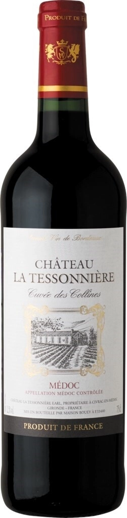 Вино Chateau la Tessonniere, Medoc AOC