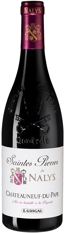 Вино "Saintes Pierres de Nalys" Rouge, Chateauneuf-du-Pape AOC
