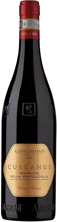Вино Albino Armani, "Cuslanus" Amarone della Valpolicella DOCG Classico Riserva