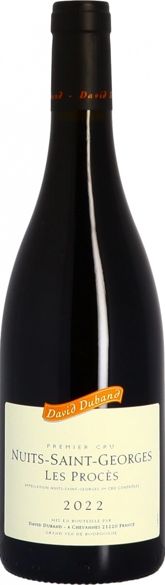 Вино David Duband, Nuits-Saint-Georges Premier Cru "Les Proces" AOC
