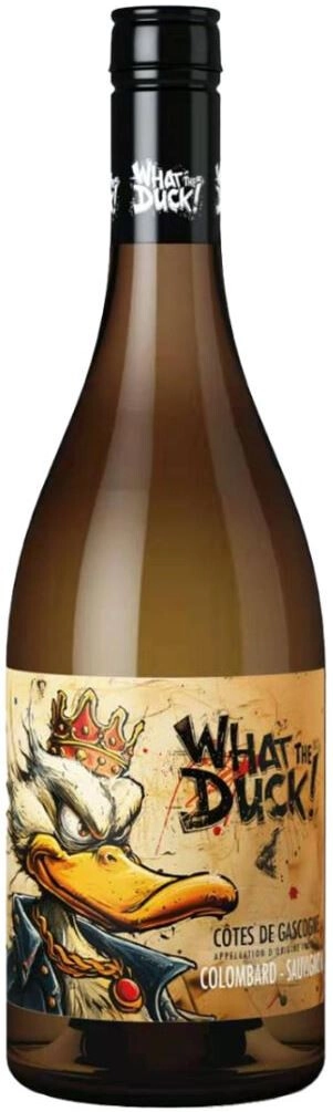 Вино Vignobles Vellas, "What the Duck!" Colombard-Sauvignon Blanc, Cotes de Gascogne IGP