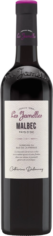 Вино Les Jamelles, Malbec, Pays d'Oc IGP