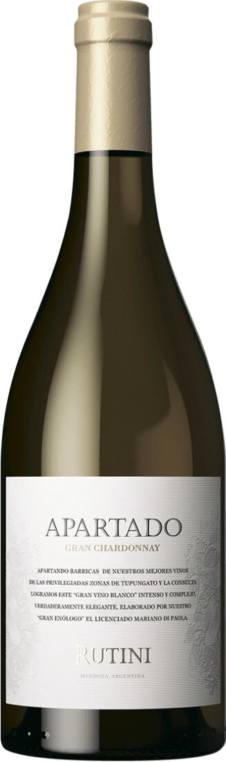 Вино Rutini, "Apartado" Gran Chardonnay