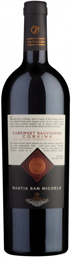 Вино Tenuta Valleselle, "Bastia San Michele" Cabernet Sauvignon Corvina IGP